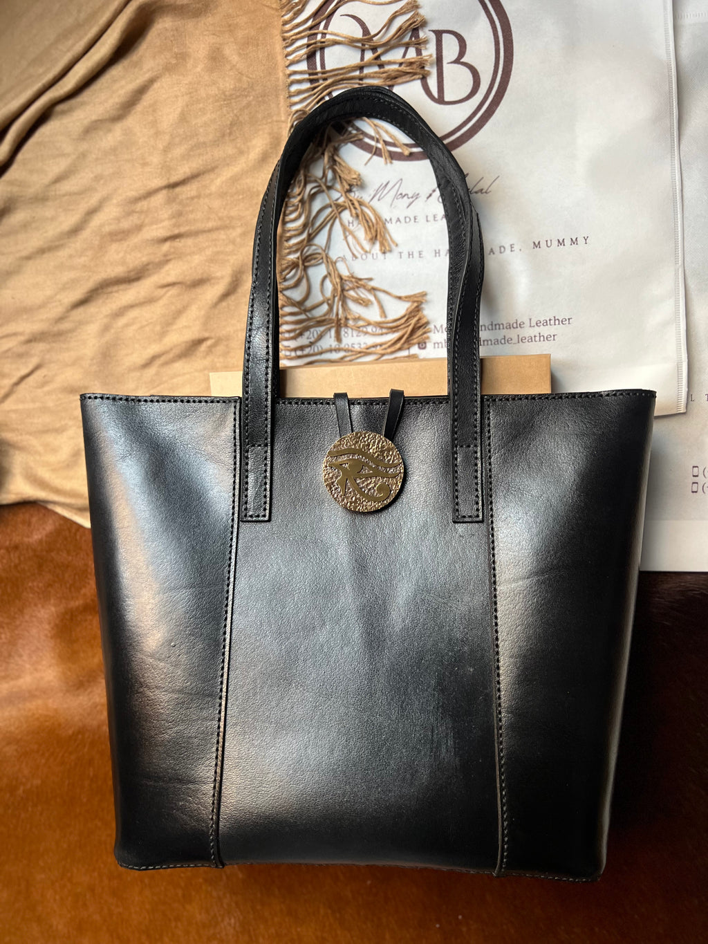 Horus Eye tote bag